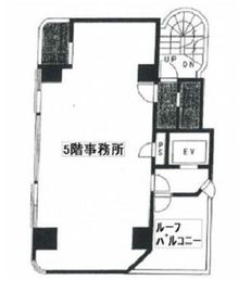 ハタビル 5階 間取り図