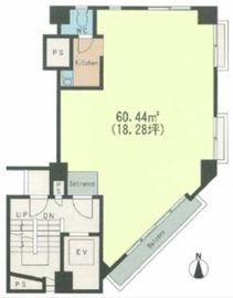 メゾン渋谷 602 間取り図