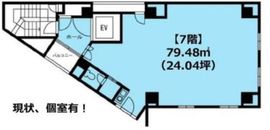 六本木718 7階 間取り図