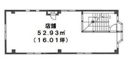 VANDAビル 3階 間取り図