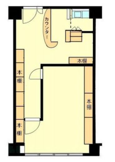 市ヶ谷法曹ビル 808 間取り図