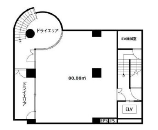 HG・アネックス B1階 間取り図