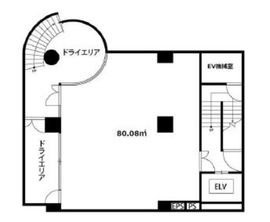 HG・アネックス B1階 間取り図