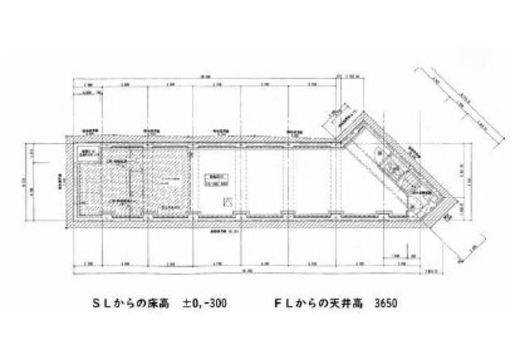 日宝水道橋ビル B1階 間取り図