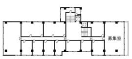 第2東ビル 616 間取り図