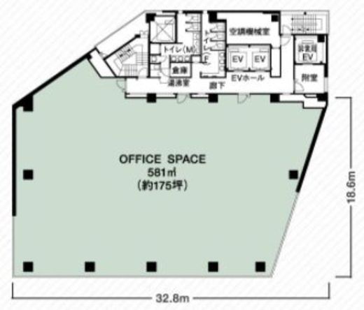 マンサード代官山 8階 間取り図