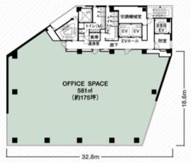 マンサード代官山 8階 間取り図