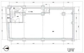 アンテナ21 B1階 間取り図