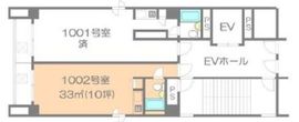 宮益坂STビル 1002 間取り図