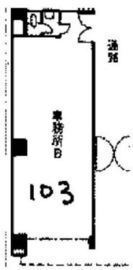 浜松町ダイヤハイツ 103 間取り図