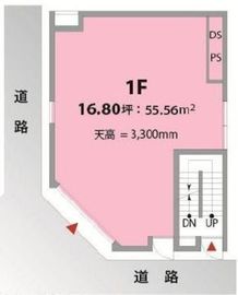 ランド六本木ビル 1階 間取り図