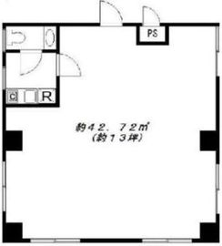 JLBグランエクリュ虎ノ門 2階 間取り図
