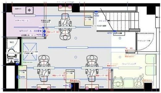 大森ビル(三越前) 1階 間取り図