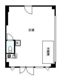 カートブラン麻布十番 7階 間取り図