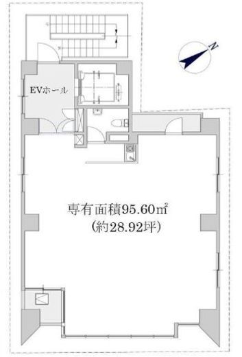 MMSビル 6階 間取り図