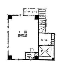 第19岡崎ビル 1階 間取り図