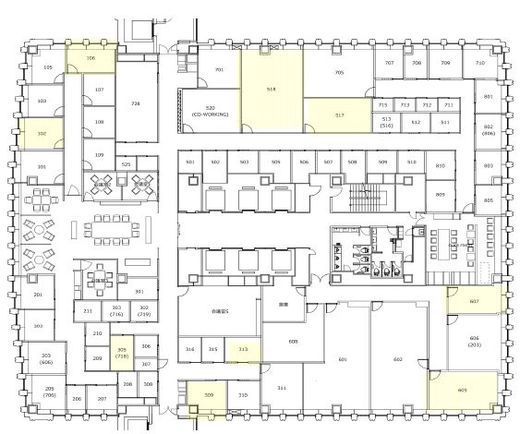 エキスパートオフィス新橋 305 間取り図