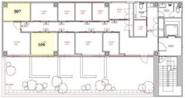 エキスパートオフィス麹町 507 間取り図