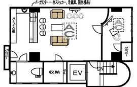 西麻布アジアビル 5階 間取り図