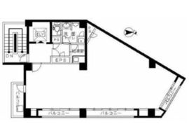 山京中央ビル 5階 間取り図