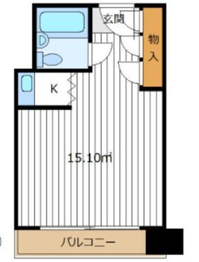 コトー駿河台 5階 間取り図