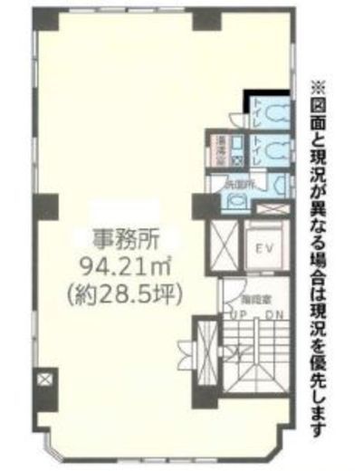 神三ビル 5階 間取り図