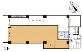 VORT新橋Ⅱ 1階 間取り図