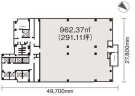 中目黒GTタワー 2101 間取り図