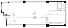 ビバリーヒルズビル(店舗・事務所) 1階 間取り図