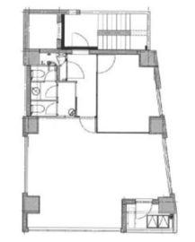 SNT八丁堀ビル 7階 間取り図