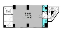 たちばなやビル 4階 間取り図