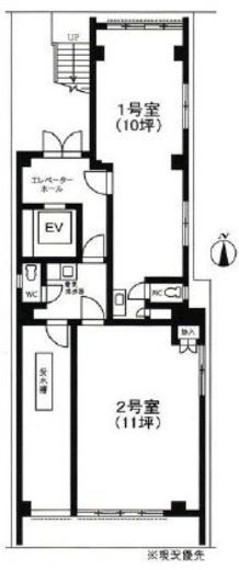 鈴惣ビル 101 間取り図