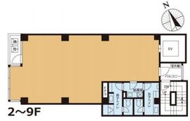VORT新橋Ⅱ 9階 間取り図