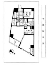 イルヴィアーレ神田小川町ビル 601 間取り図