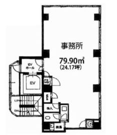 第5瑞穂ビル 7階 間取り図