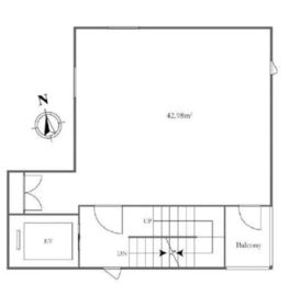 (仮称)麻布十番3丁目PJ 2階 間取り図