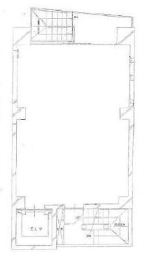 バロックシティ麻布十番(店舗・事務所) 201 間取り図