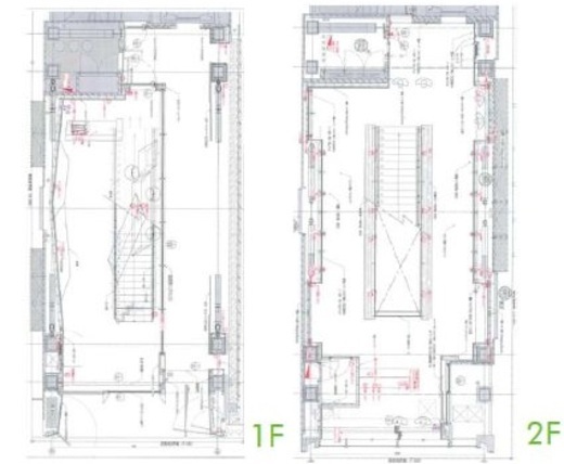 KDX銀座8丁目ビル 1-2階 間取り図