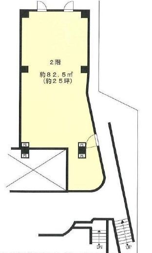 エコー代官山 204 間取り図