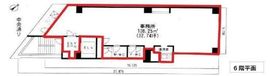 後藤ビル 6階 間取り図