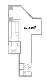 銀座あづまビル 2階 間取り図