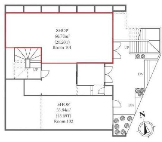 SP元麻布 101 間取り図