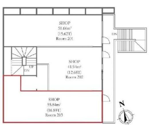 SP元麻布 203 間取り図