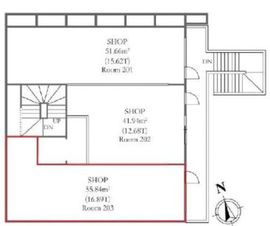 SP元麻布 203 間取り図
