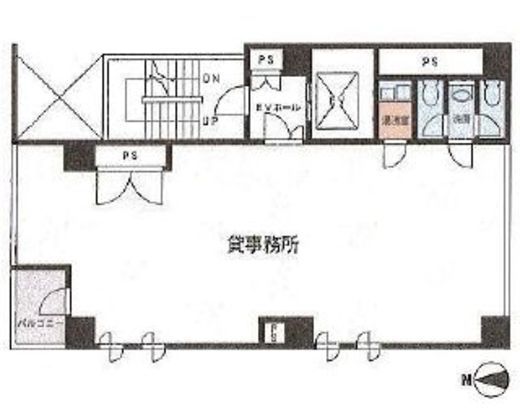 みづまんビル 6階 間取り図
