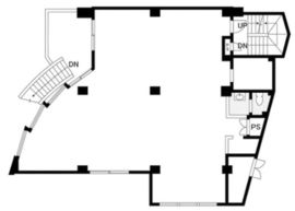 H2 AOYAMA BLDG 2階 間取り図