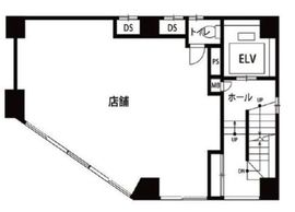 三共無線六本木ビル 1階 間取り図