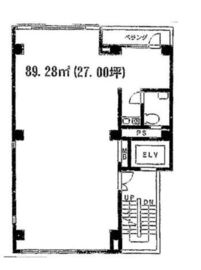 アソルティ人形町 601 間取り図