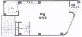 旭町米山 6階 間取り図