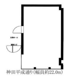 リベラ岩本町 102 間取り図